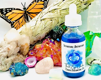 Third Eye Chakra Balancing Meditation Oil