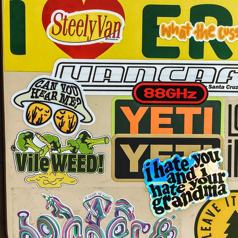 Can You Hear Me - Fear and Loathing in Las Vegas Hunter S Thompson - WATERPROOF Movie Sticker Funny Meme Decal, Cars, Laptops, Coolers image 5