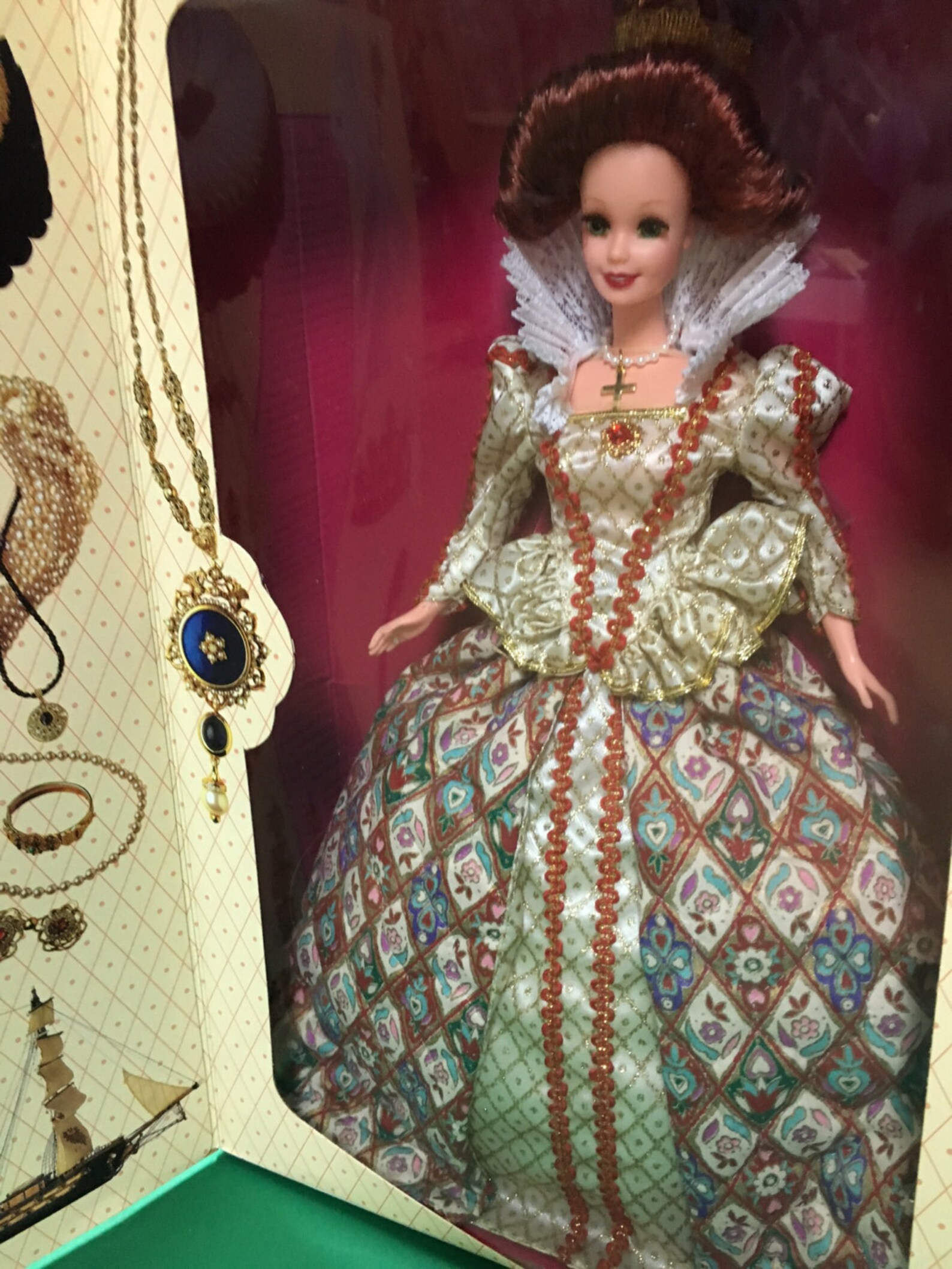 Queen Elizabeth Barbie Doll Still in Original Box Etsy