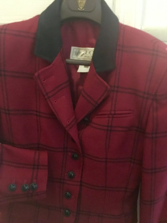 Plaid Gucci Blazer