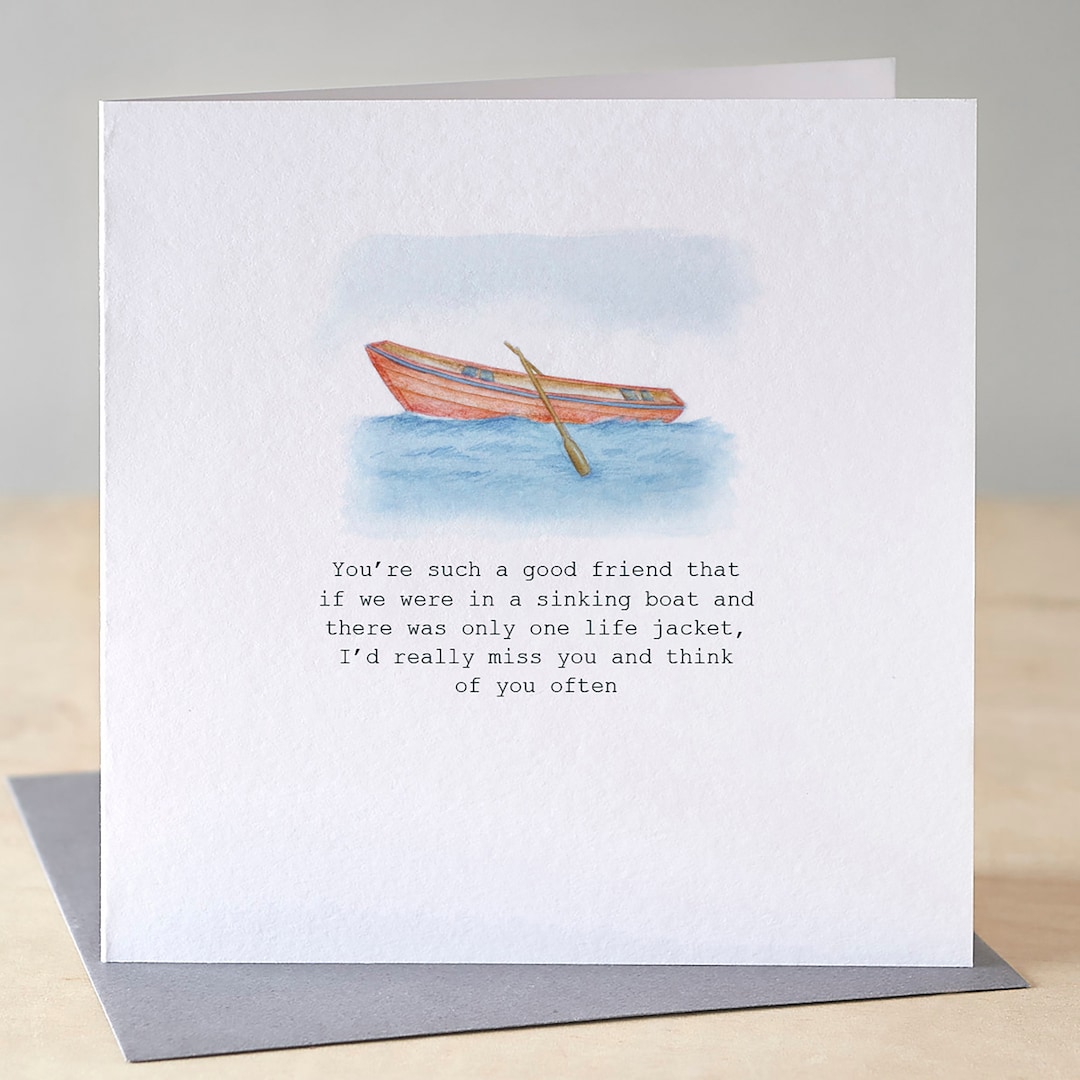Funny Birthday Card for Best Friend Hilarious Card for Really Good ...