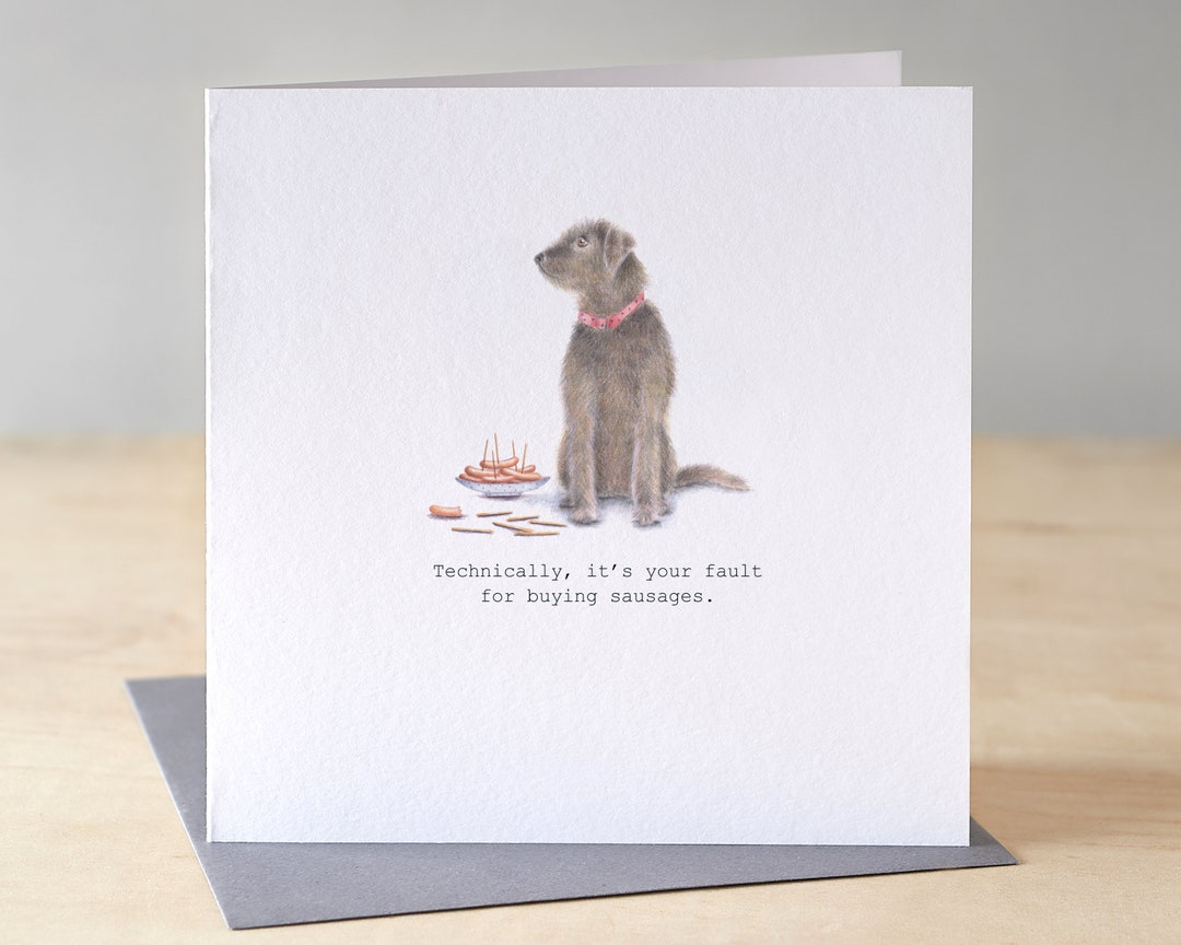 Lustige Hunde-Geburtstagskarte – 'We've Been Through A Lot' – Für Hundeliebhaber