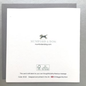 Dog bereavement card. Dog sympathy card. Pet loss greetings card. Pet condolence. Pet sympathy card. image 2