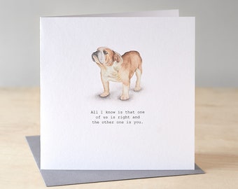 Dog greeting cards