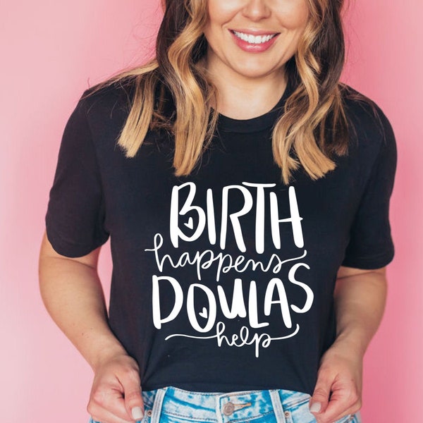 Birth Happens Doulas Help - SVG PNG PDF Design for Doulas - Doula Gift