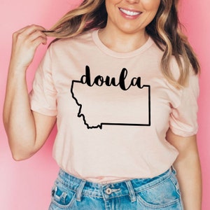 Montana Doula - Doula Gift - SVG PNG PDF Doula Design