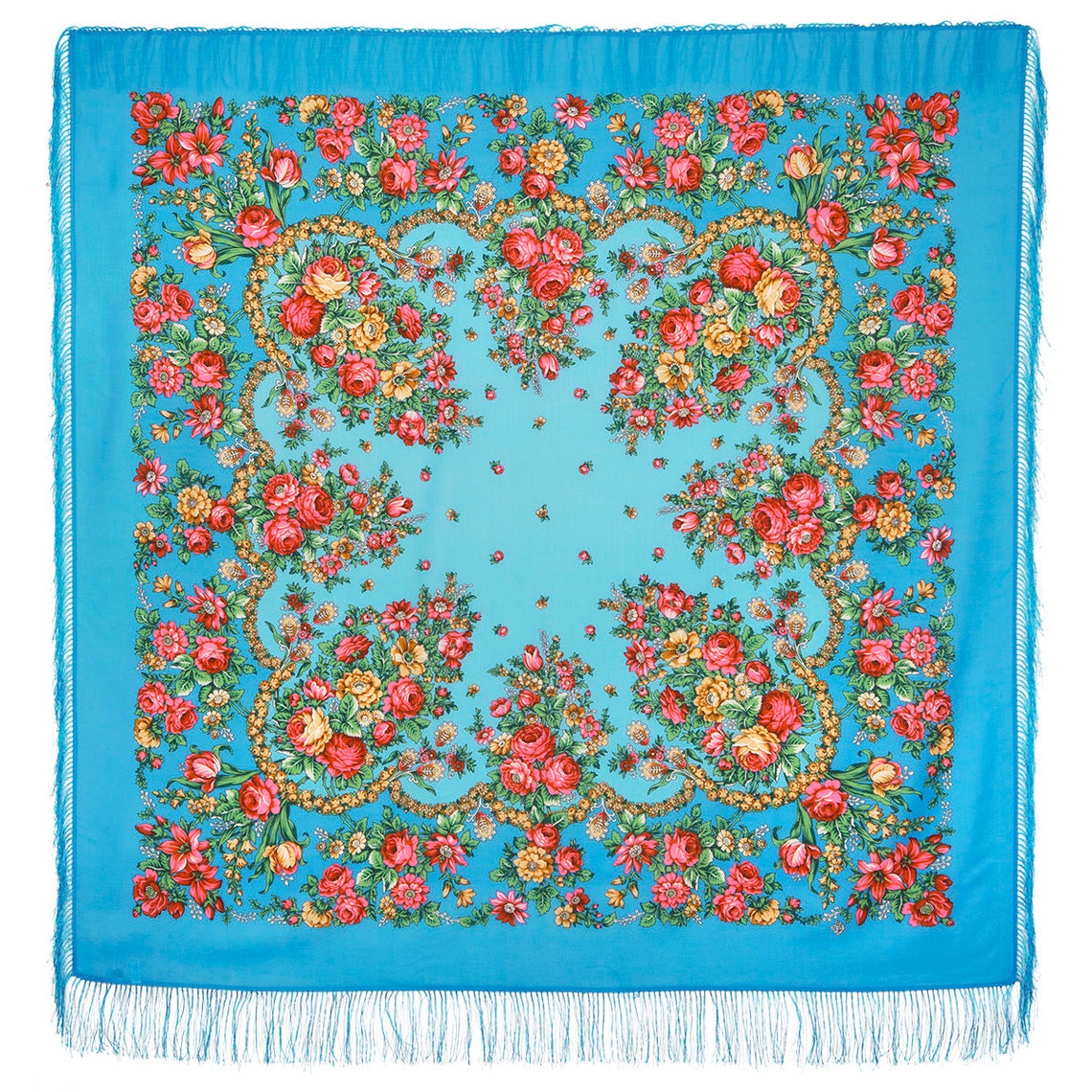 pavlovo posad shawl how to wear