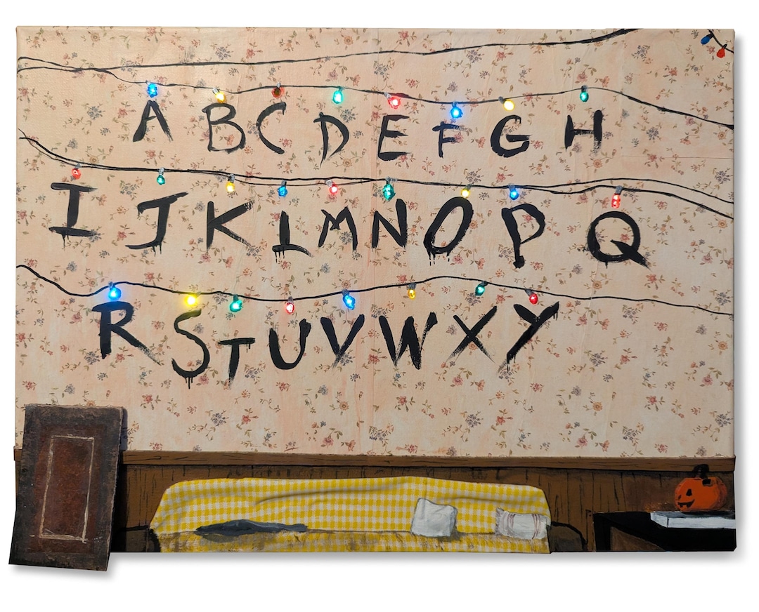 Stranger Things Alphabet Wall Lights Joyce Byer S Living Room Led Light