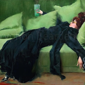 Funny Fine Art Print: &quot;She&#39;s a Baja Blast&quot; Spoof Parody - Roman Casas