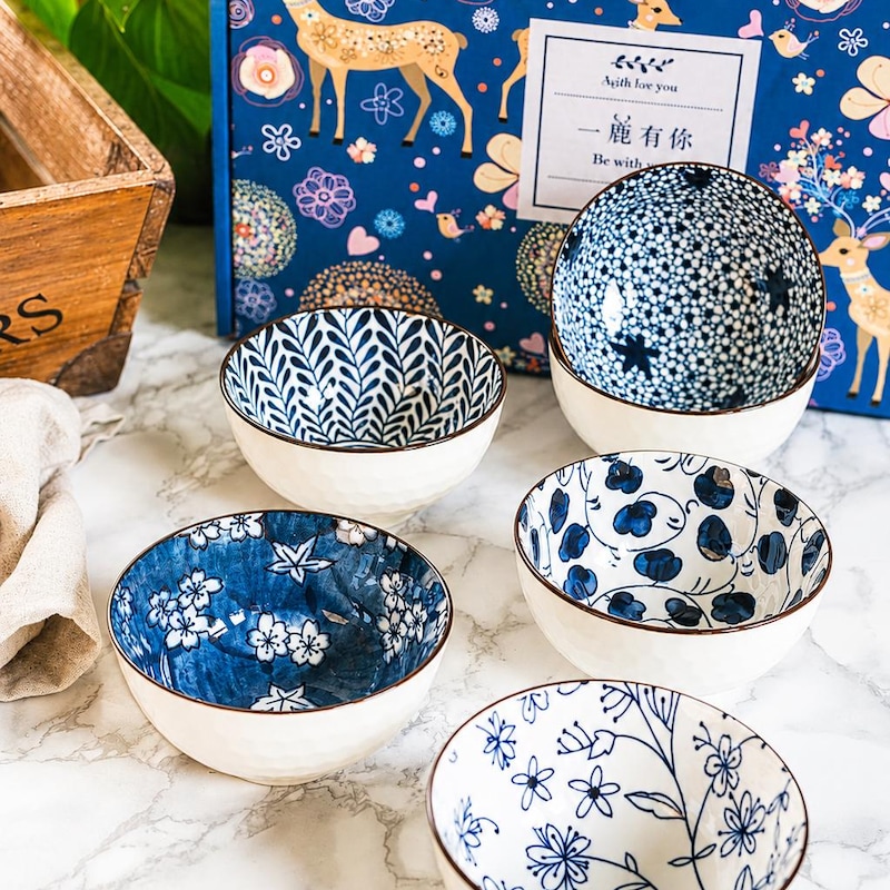 Korean Tableware Rice Bowl - Etsy