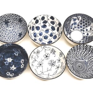 Japanese Dinnerware Set: Rice Bowls, Plates, Spoons, Chopsticks - 16 Pieces image 6