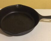 Vintage 7 Cast Iron Skillet Unmarked Wagner Ware quot 9 3 4 Inch quot Made In USA