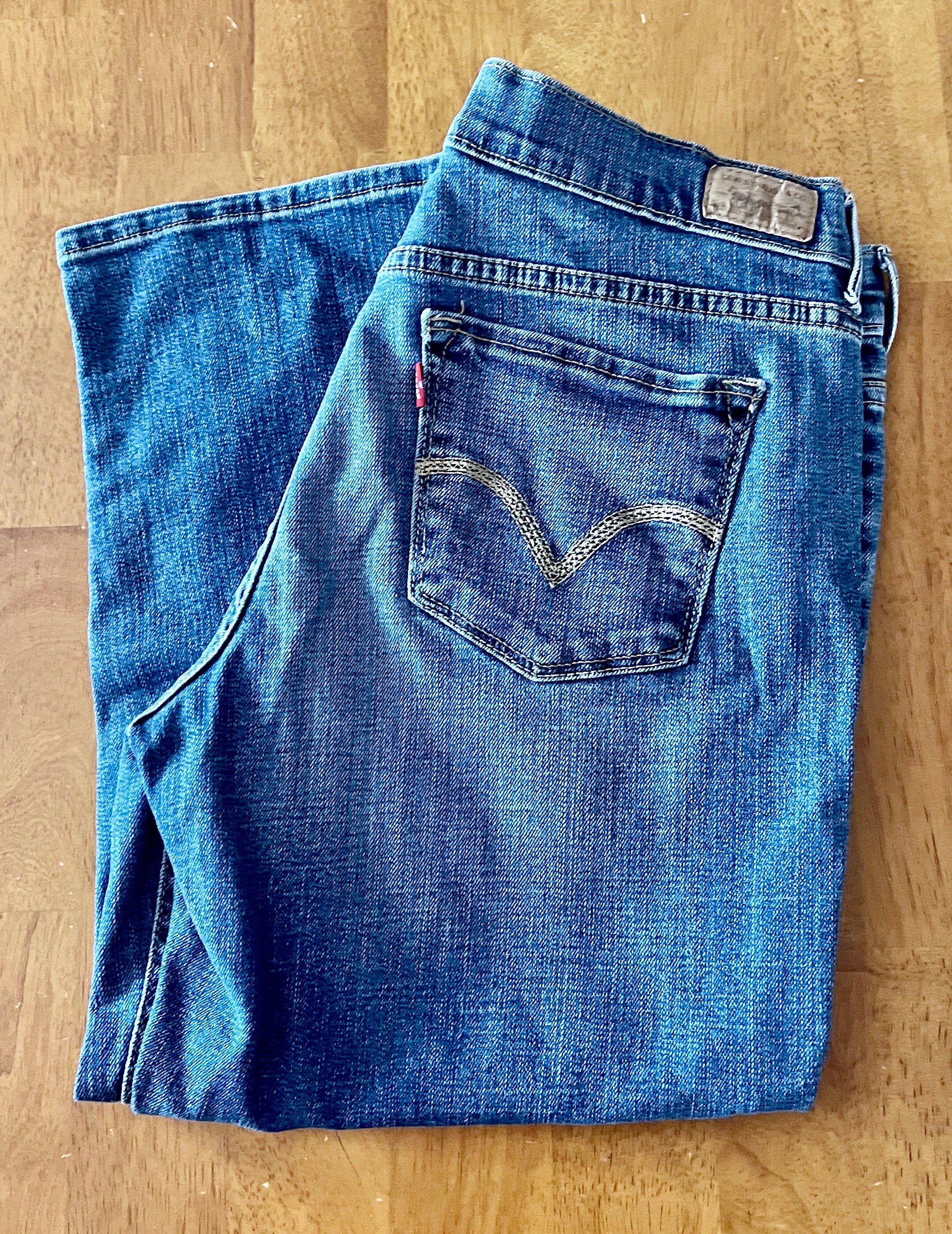515 Size 6 Capri Womens Jeans Mid Rise 