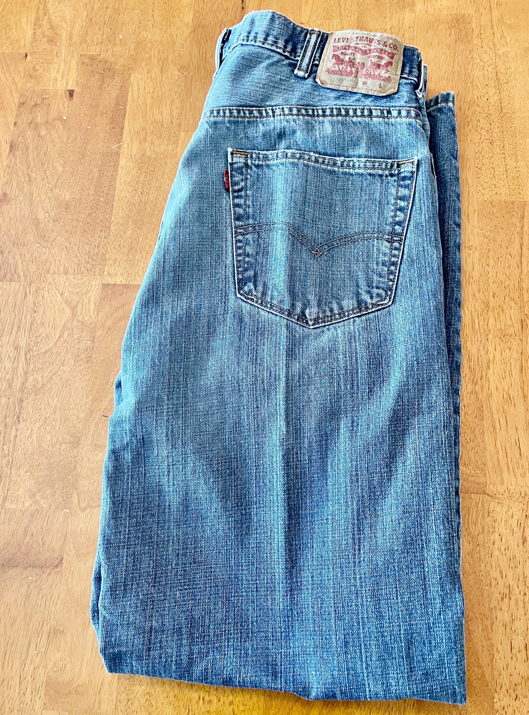 Levis 550 Relax 38x36 Fit Jeans Mens 