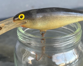 Señuelos Rapala vintage fabricados en Finlandia, de 2 anzuelos, 3 3/4"