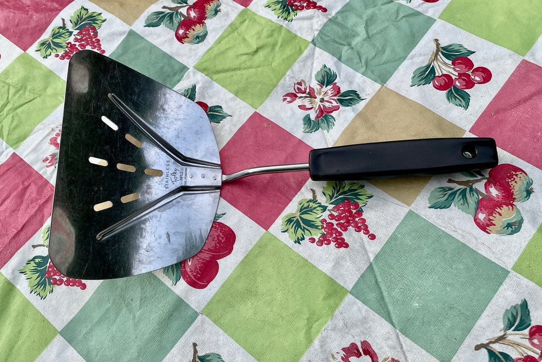 Vintage Foley Spatula Stainless Flipper Slotted USA Farmhouse Kitchen