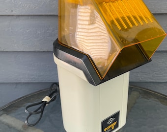 Palomitera eléctrica de aire caliente West Bend Popper "The Original" de estilo vintage, modelo 82102, fabricada en EE. UU.