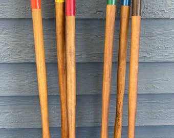 Vintage 1970's croquet Mallets your choice of color