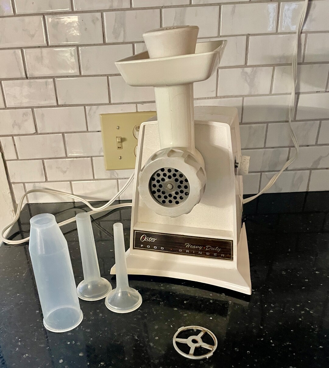 Vintage Oster Heavy Duty Food Grinder Model 940084 With 3 Etsy