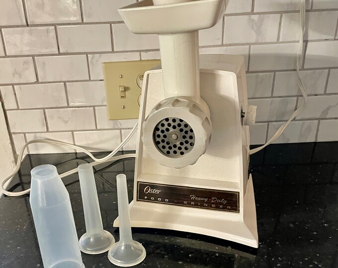 Vintage Oster Heavy Duty Food Grinder Model 940084 With 3 Etsy