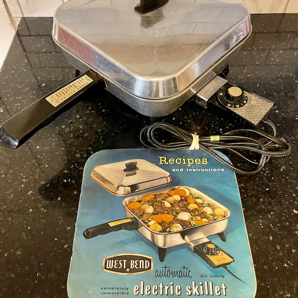 Electric Fry Pan Etsy