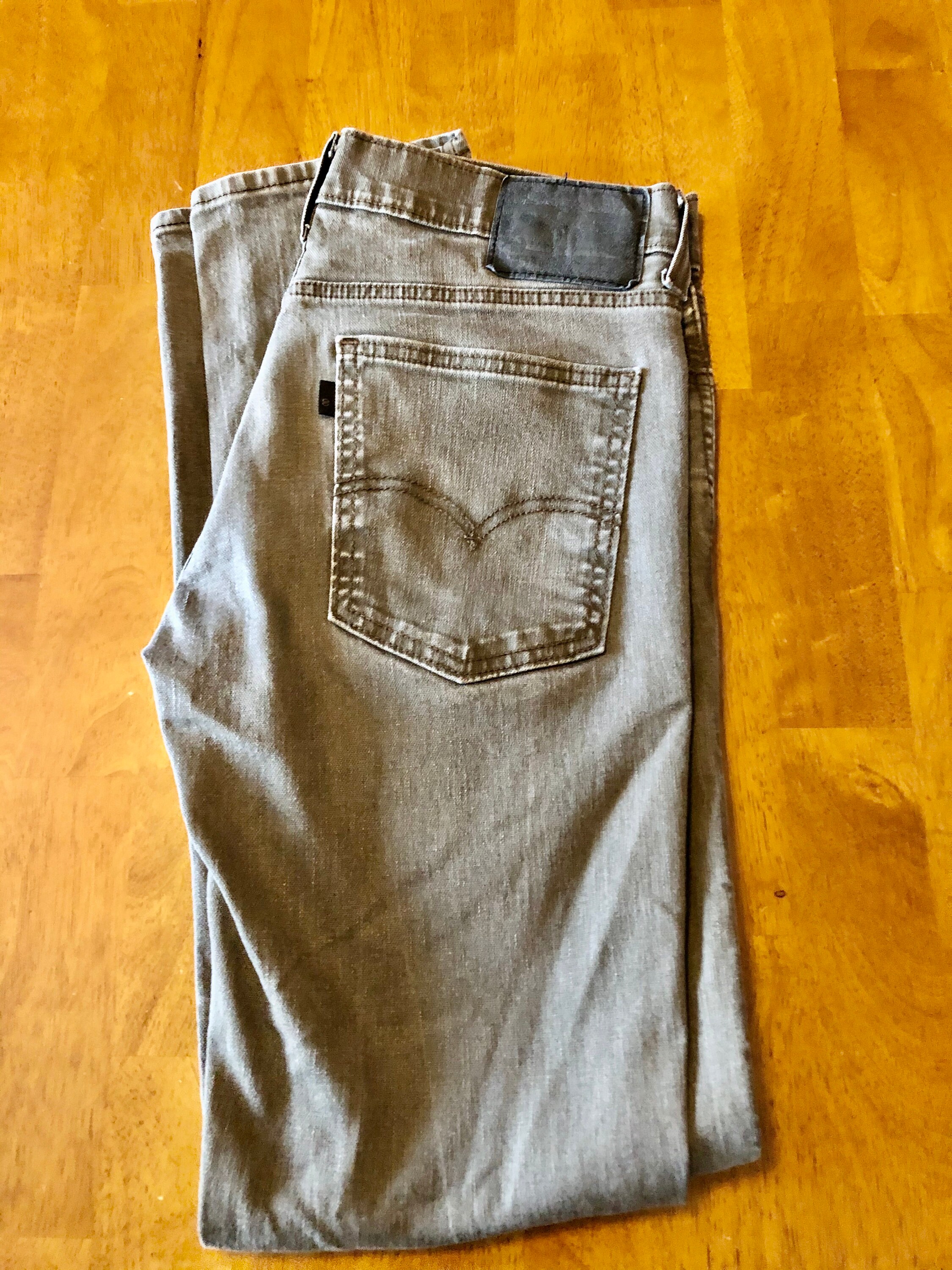 Mens Green Levi's 511 32 x 34 Skinny Fit Jeans Red Tab | Etsy