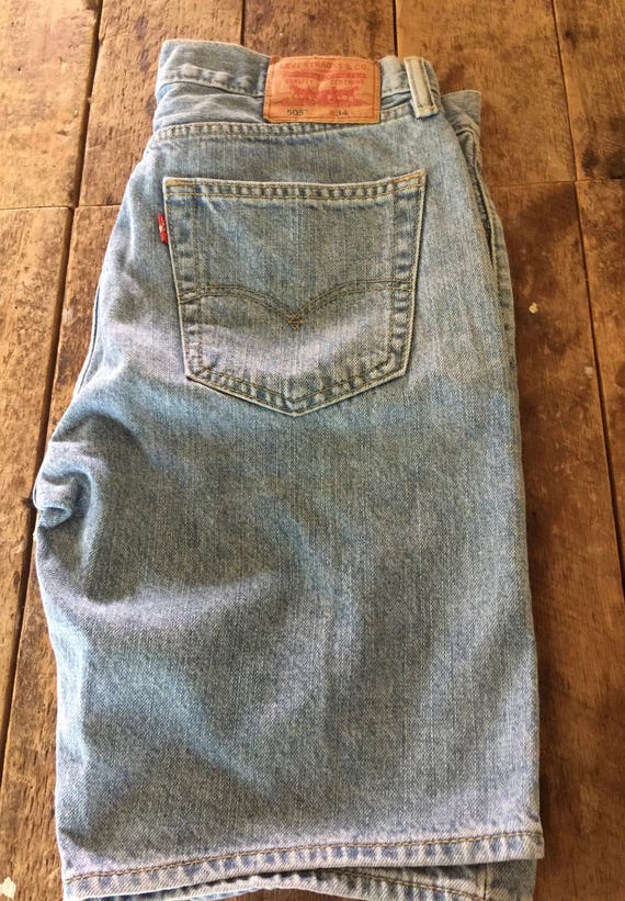 levis 569 shorts size 34