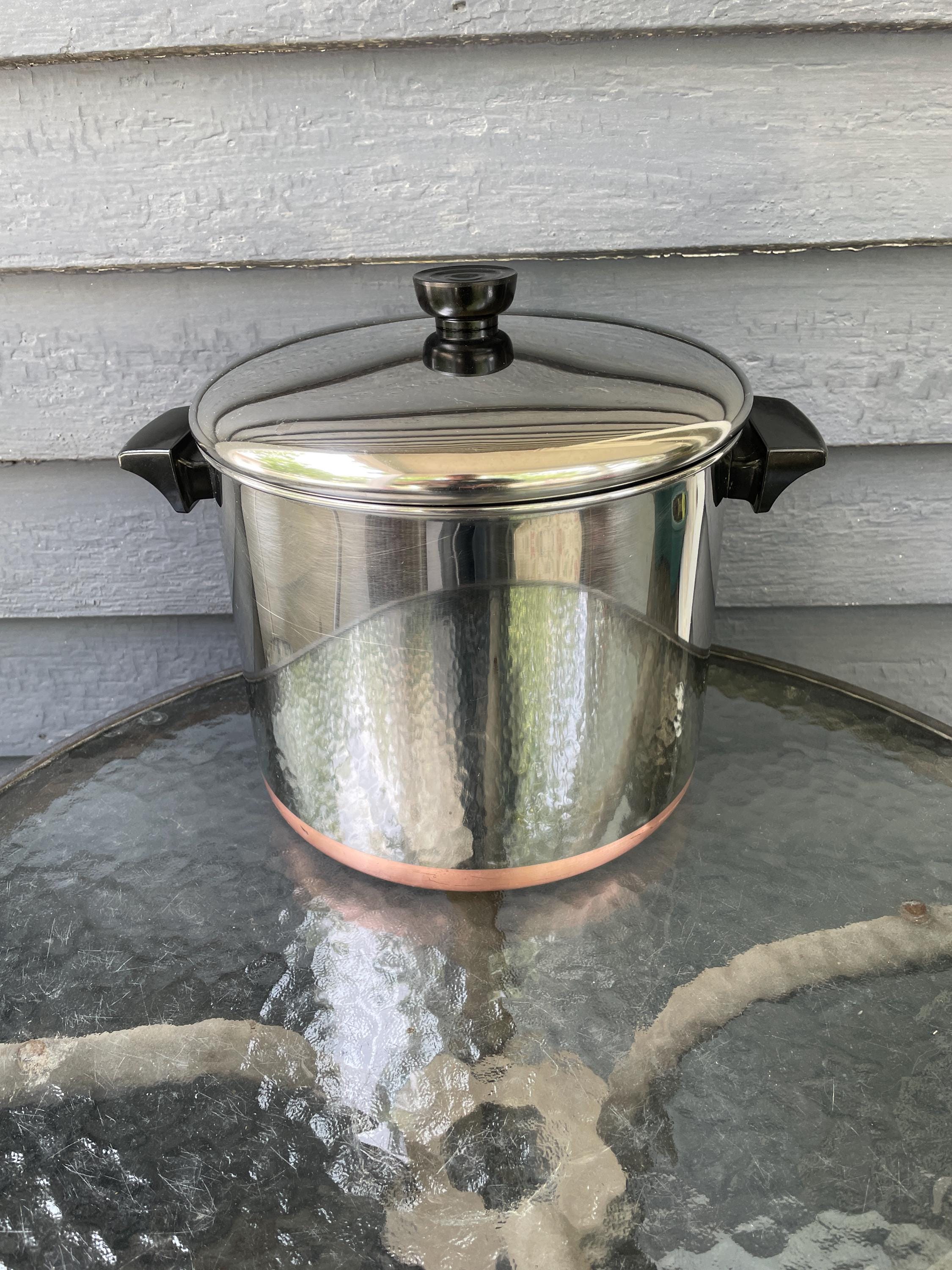 新品未開封Revere Ware ヴィンテージ ステンレス鍋　銅底　蓋付　セット Revere ware cooking set - Etsy 日本