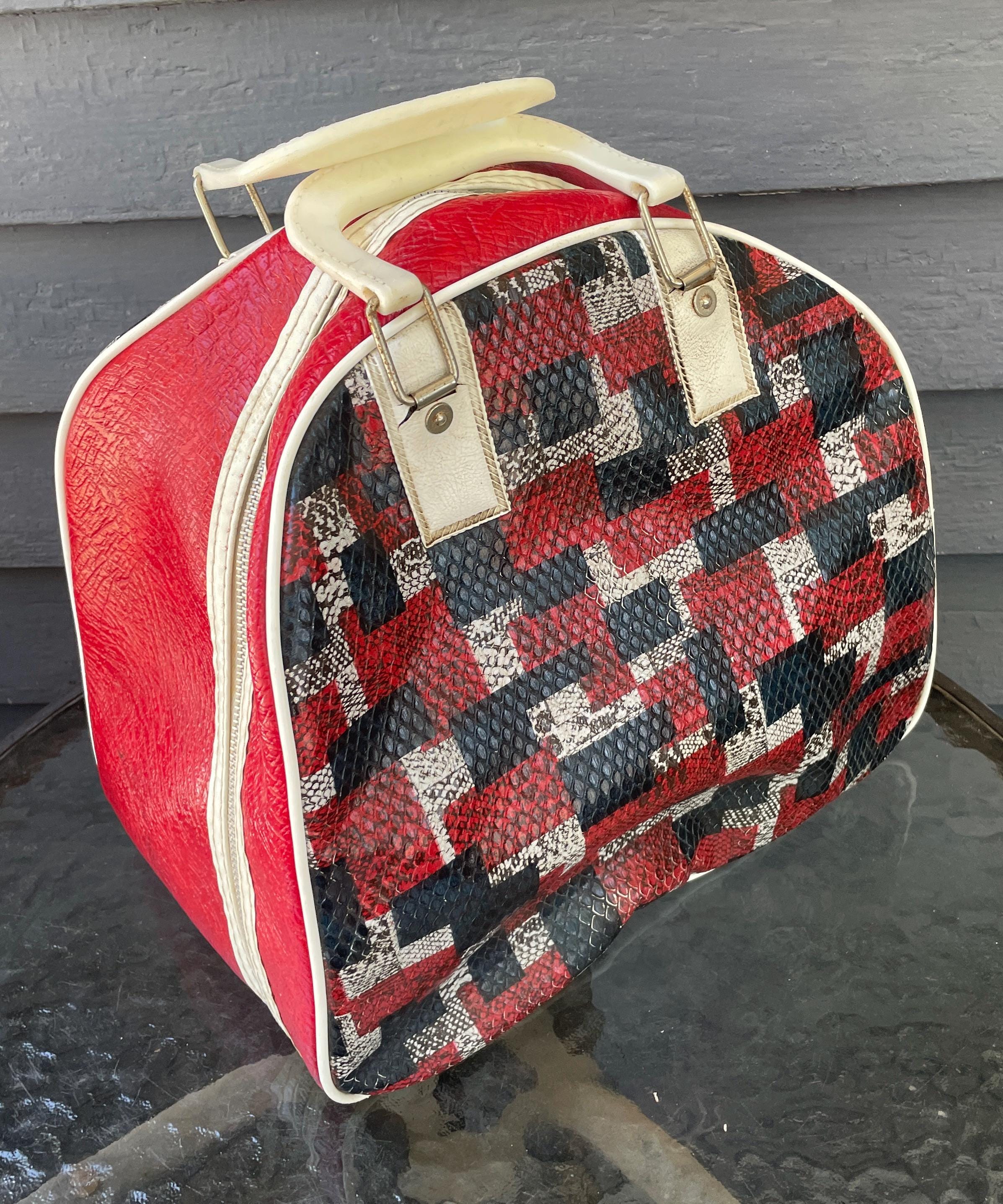 1970s Bowling Bag - Etsy