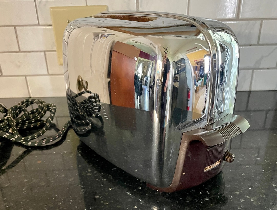 Vintage "working" 1950's Art Deco Toastmaster Electric Toaster Model ...