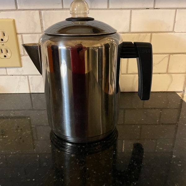Stovetop Percolators Stainless Etsy