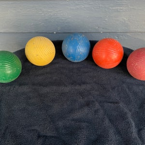 Vintage 1970's croquet Ball your choice of colors