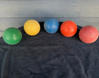 Vintage 1970's croquet Ball your choice of colors