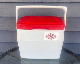 Hielera vintage Austin de 8 cuartos para camping, pesca, playa, fiestas y lonchera