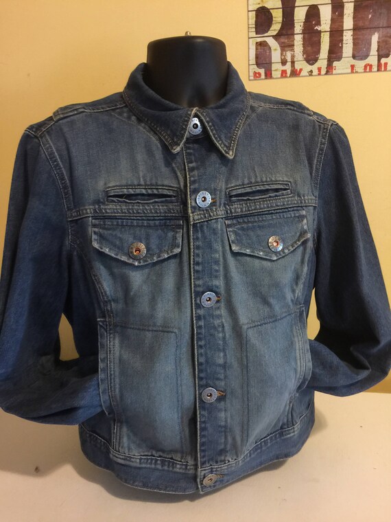 womens tommy hilfiger denim jacket
