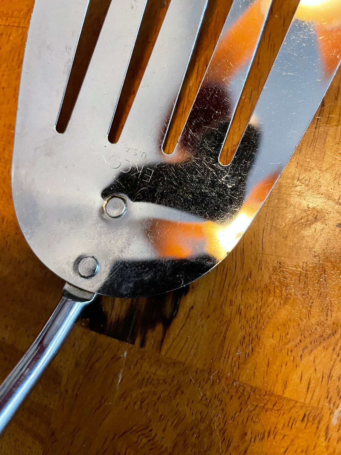 Ekco Kitchen Utensils Spatula Retro Kitchen Steel Utensil Your Etsy