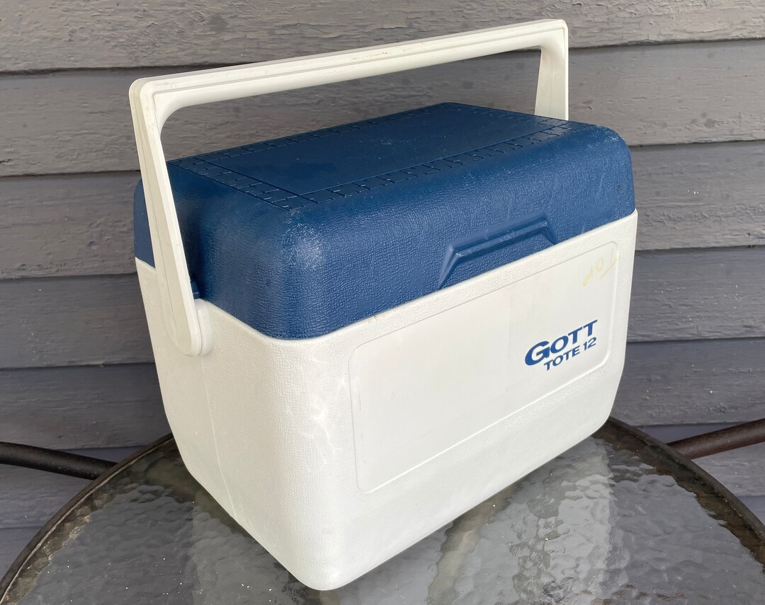 Gott Cooler 12 Quart 1970's Blue Etsy