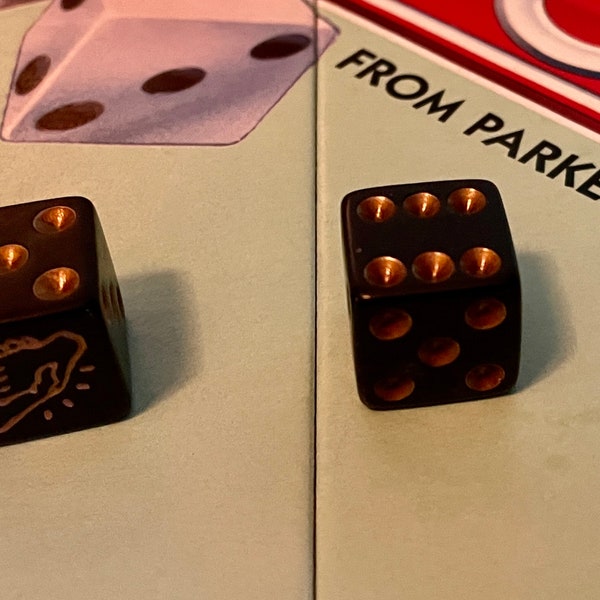 Gold Monopoly Pieces Etsy