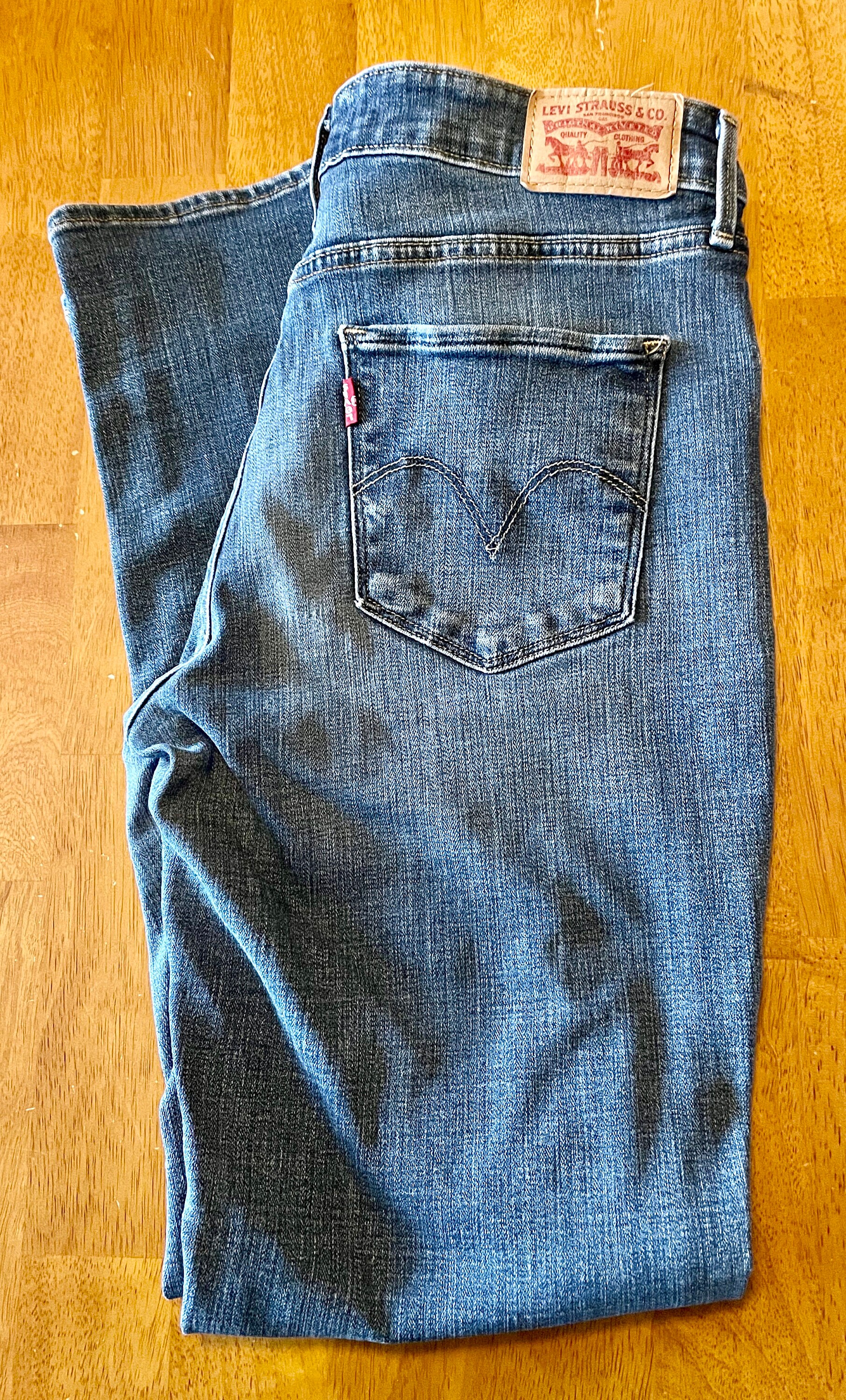 Women's Levis Size 10 S With a Med Wash Skinny Jeans - Etsy Australia