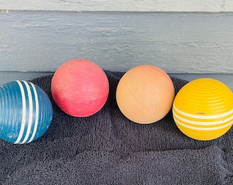 Vintage 1970&#39;s croquet Ball your choice of colors