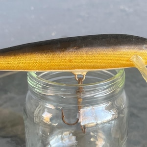 Leurre De Pêche Vintage Rapala Irlande Crankbait Or Ventre Menton 4