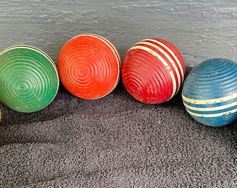 Vintage 1970's croquet Ball your choice of colors