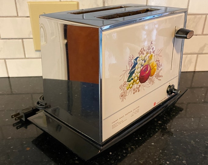 Vintage 1970's Toastmaster Toaster Fruit Model B152 WH Correlle Etsy