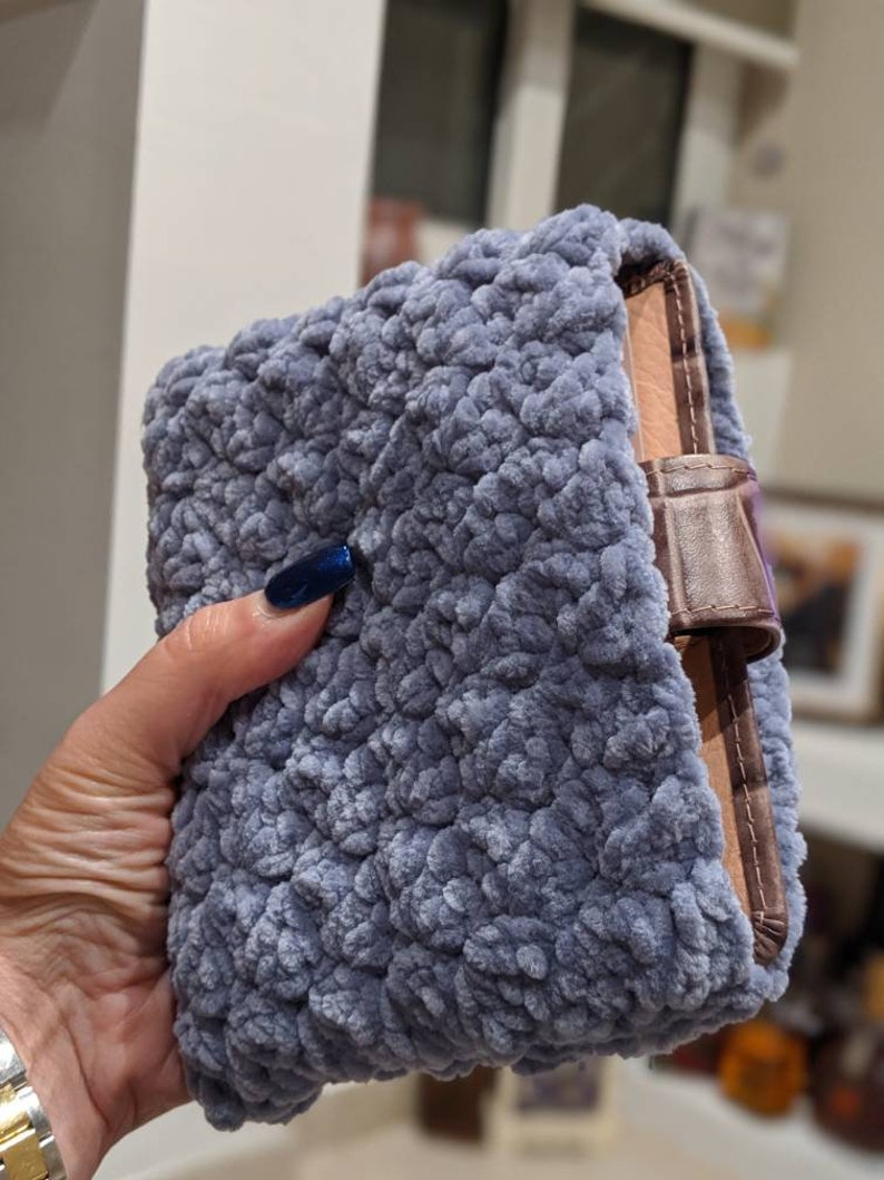 Velvet soft pocket planner pouch