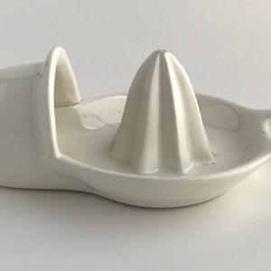 Vintage Corns China White Ceramic Reamer