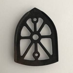 Antique Iron Trivet - Cast Iron Trivet