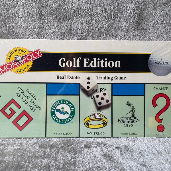Vintage Golf Board Game Etsy