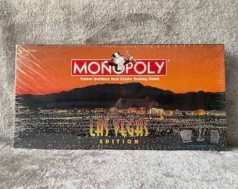 Monopoly Las Vegas Edition Board Game Usaopoly Open Box Complete