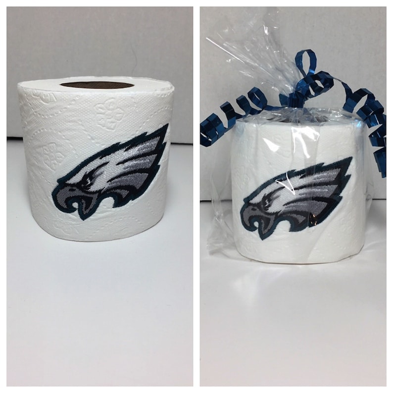 Philadelphia Eagles Toilet Paper Eagles Bathroom Decor Etsy