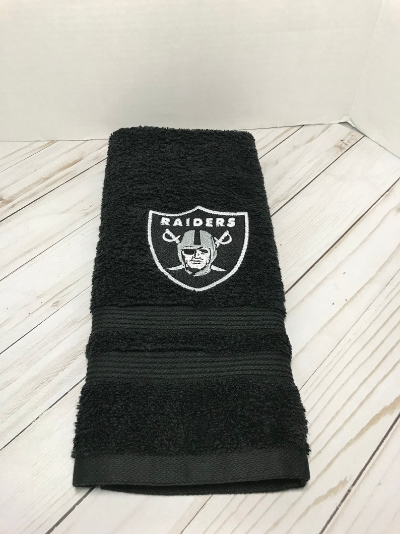 Las Vegas Towel Set Raiders Towels Bath Towel Hand Towel Etsy